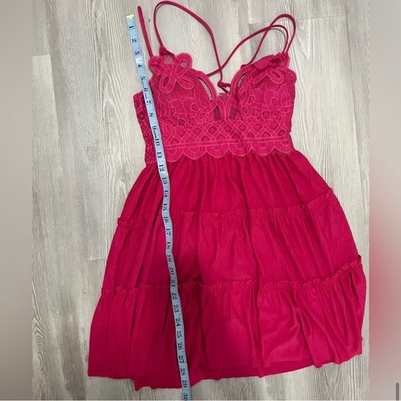 NWOT Zenana mint crochet lace cami dress size medium - Picture 10 of 14